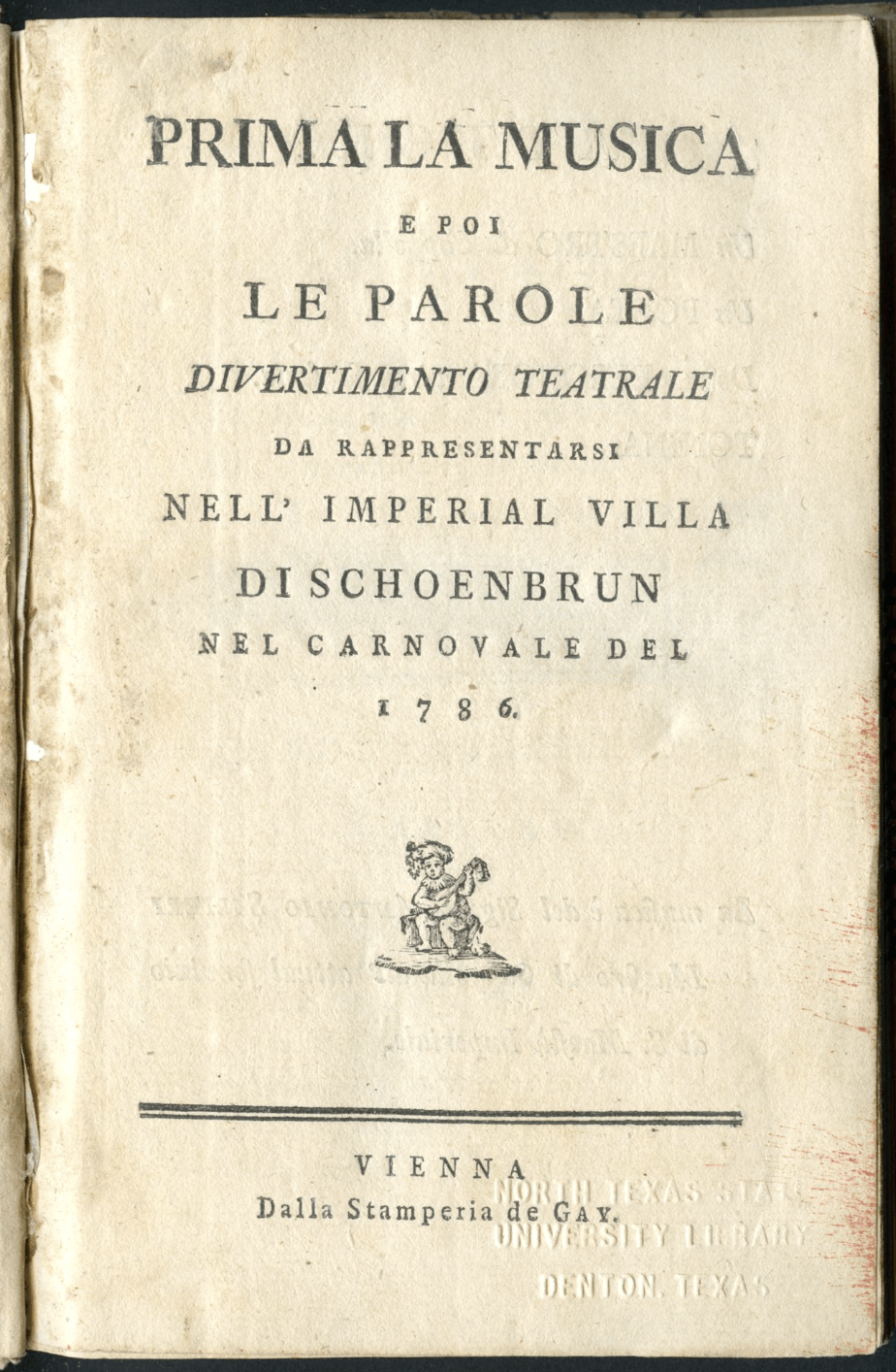 Giovanni Battista Casti - Opera Libretto