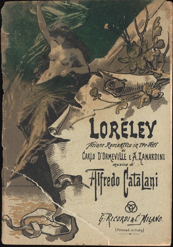Libretto “Loreley” di Alfredo Catalani - Opera Libretto