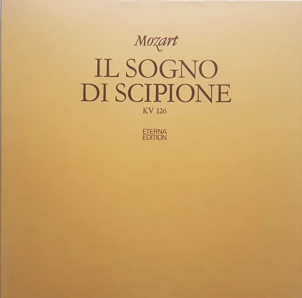 Libretto “Il sogno di Scipione” di Wolfgang Amadeus Mozart - Opera